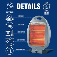 NEW 800W HALOGEN HEATER