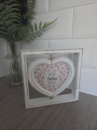 Shabby chic heart - shabby,