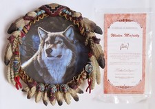 Winter majesty ceramic plate - winter,