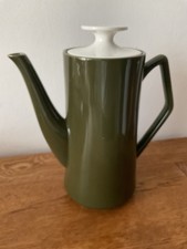 Beswick Olive Green 2 Pint Coffee Pot - Vintage 1958