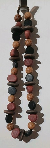 Thick chunky wooden - chunky, beaded