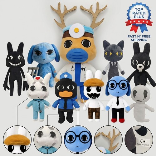 New animal hospital plush - new,