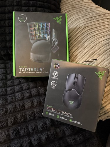 Gaming mouse and keyboard used - gaming,