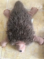 soft toy flat hedgehog