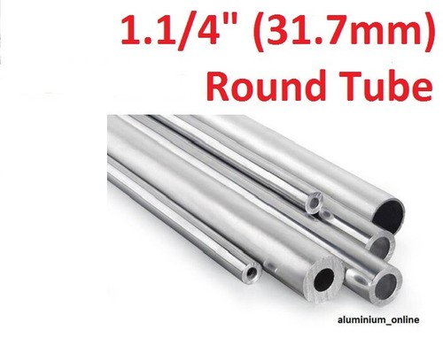 Aluminium round tube 4 - round,
