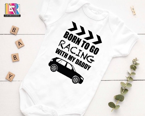 Racing personalised baby - racing,