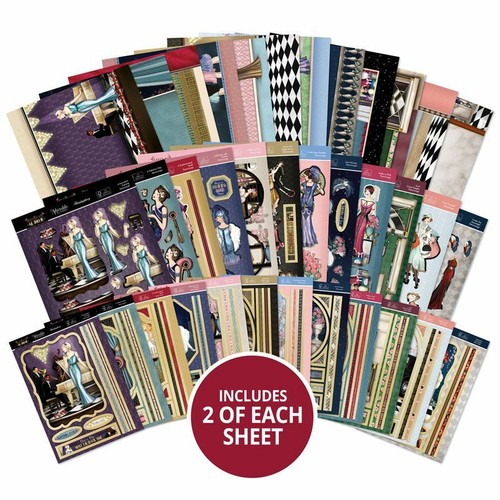 Decoupage card making - card,