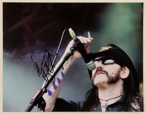 Lemmy motorhead signed - /,