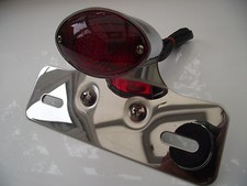 Rear light cat eye single with