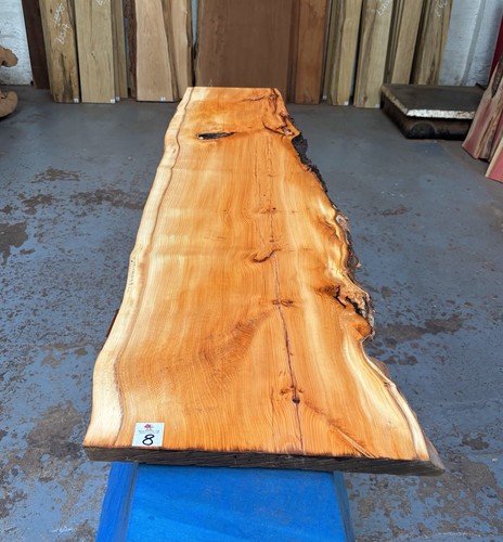 Yew waney edge 25mm - waney,
