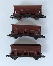 N Gauge ROCO 3x Coal Hopper