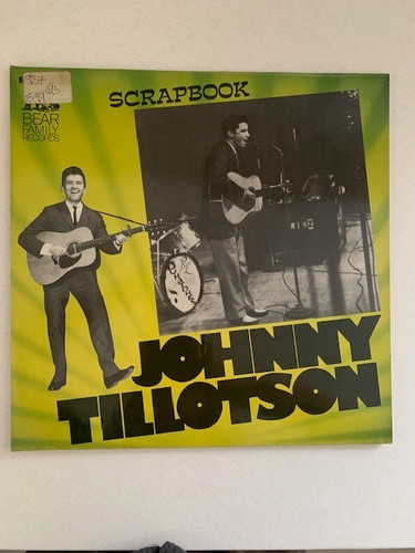 Johnny tillotson scrapbook - johnny,