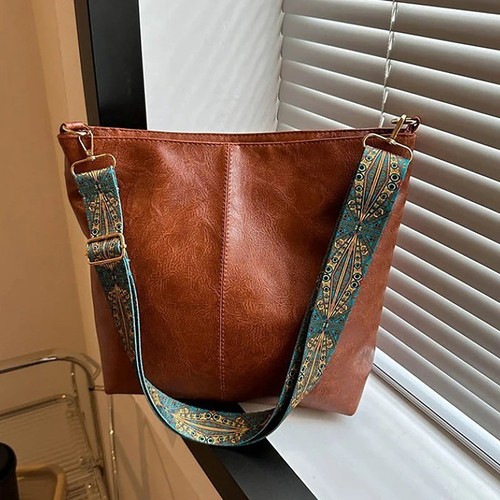 Ladies cross body bucket - cross, bag