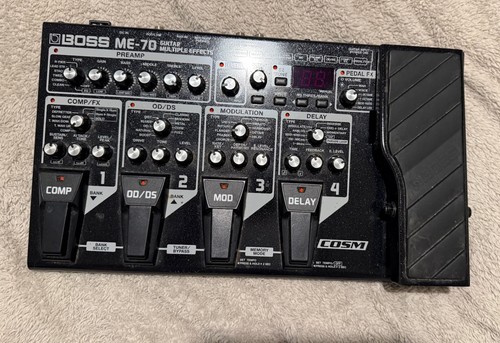 Boss guitar - boss, me-70