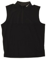 Nike Mens Dri Fit Zip Neck
