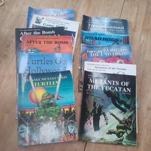 Tmnt palladium rpg lot - rpg, lot: