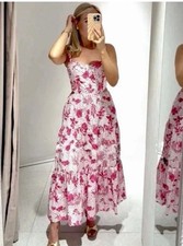 ZARA NEW WOMAN STRAPPY FLORAL