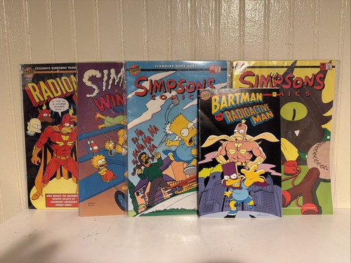Bongo simpsons comic book lot - bongo,