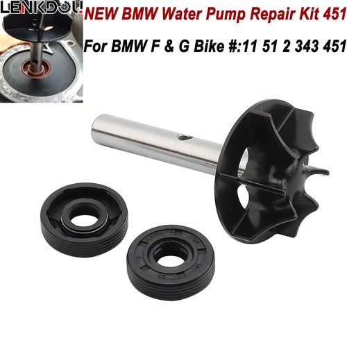Water pump shaft and seal - water,