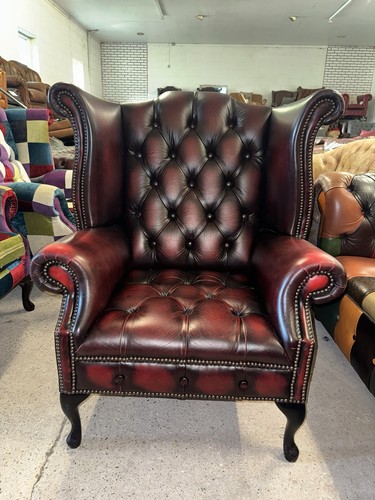 Chesterfield oxblood real - chesterfield,