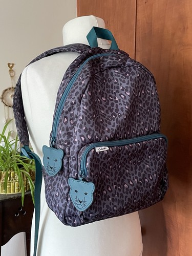Clarks womens backpack leopard - clarks,