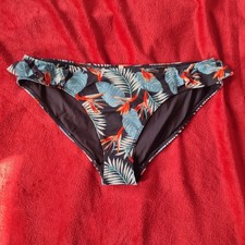 FAT FACE BIKINI TANKINI BOTTOMS NAVY FLORAL NEW NO TAGS SIZE 14