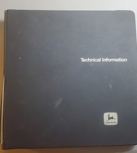 John deere technical manual - deere,