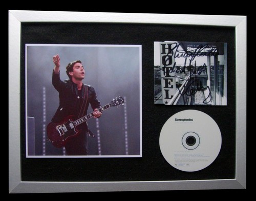 STEREOPHONICS+SIGNED+FRAMED+PI