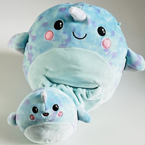 Squishmallows river narwhal - narwhal, &