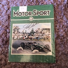 Motorsport  Magazine SIGNED By