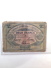 Deux francs rrench old - ,