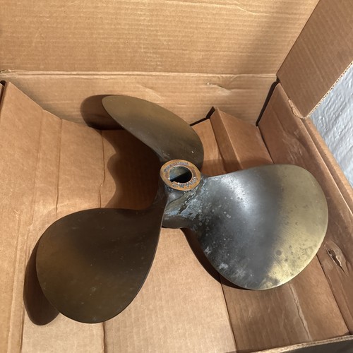 Michigan wheel brass propeller - wheel,
