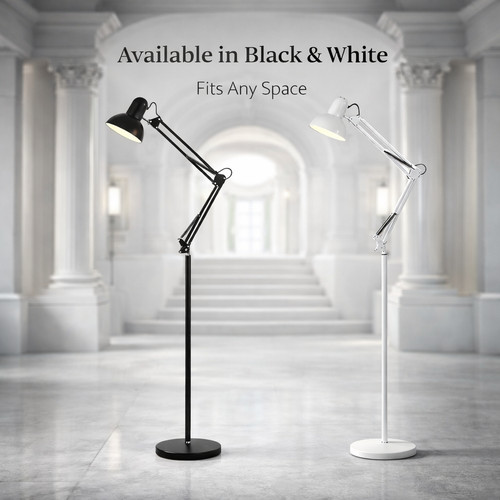 Led floor lamp flexible - lamp, swing