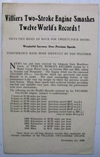 VILLIERS TWO-STROKE ENGINE