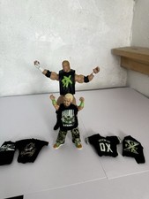 WWE Triple H & Hornswoggle DX Elite 7 wrestling figure Mattel Jakks BVA