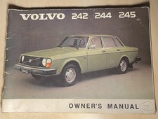 Volvo 242 244 245 Owner's