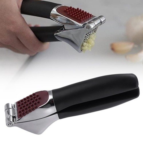 Aluminum garlic press - garlic, heavy