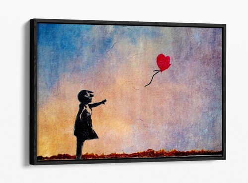 Banksy sunset balloon - banksy,