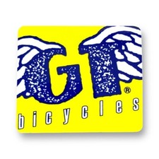 GT Bicycles BMX Sticker Blue