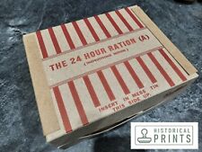 British WW2 24hr Assault Ration Box - D Day British Airborne Kit
