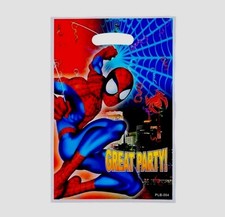 10 X Spiderman Loot Bags Super