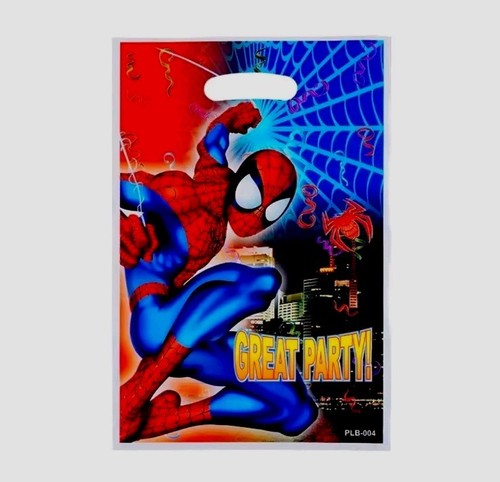 Spiderman loot bags super - 10,