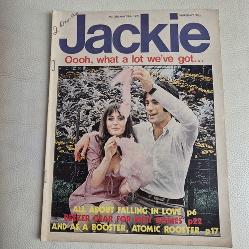 Jackie magazine may 1971 - magazine,