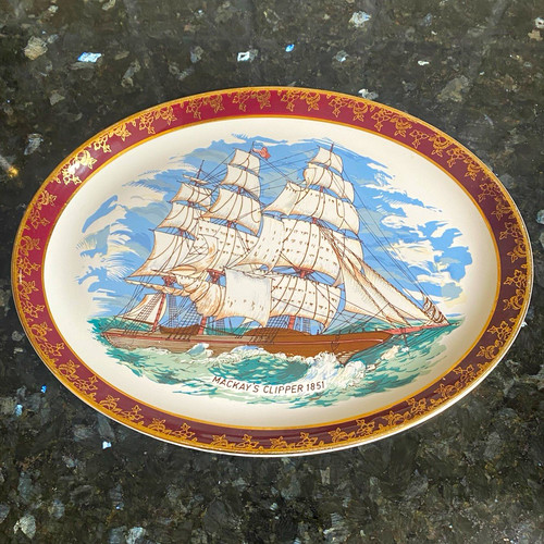 Weatherby oval ceramic platter - weatherby,