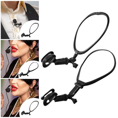 Neck hanging microphone - neck, holder