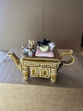 Vintage Farm Kitchen Table Sideboard  Novelty Decorative Miniature teapot