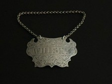Victorian Solid Silver Whisky