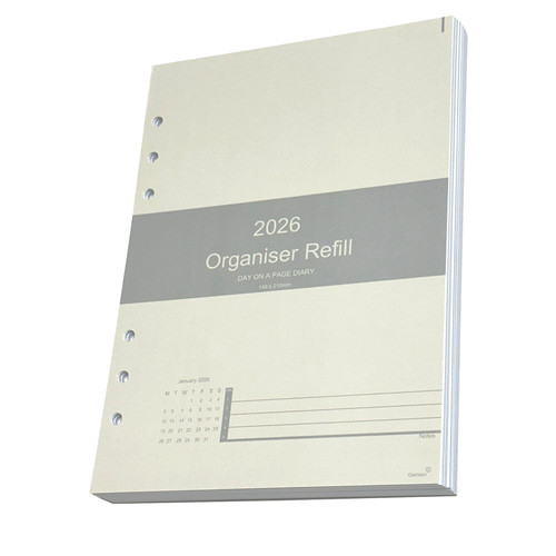 2026 diary refill day a - a5,