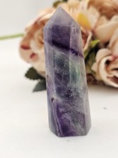 💥CLEARANCE 💥 Crystal Point Rainbow Fluorite 6.3cm 57g