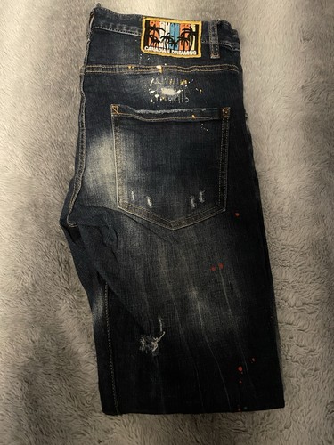 Dsquared2 men blue jeans - men's,